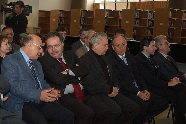 Inauguration de la Bibliothque de Recherche en Histoire des Sciences